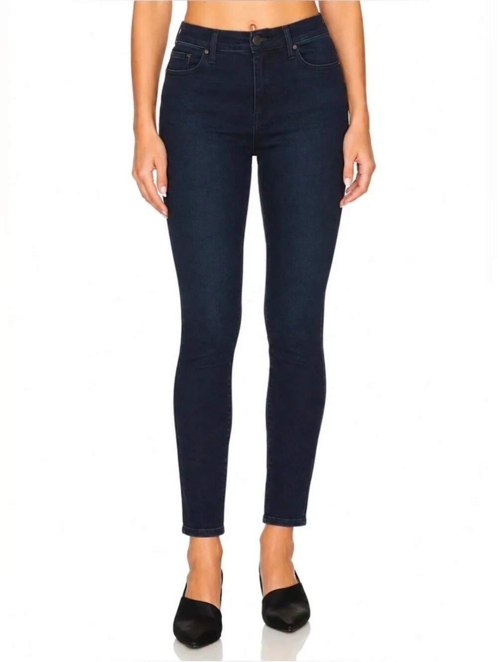 ❤️ FRAME LE HIGH RISE SKINNY JEANS IN BYXBEE WASH, 14 (32)